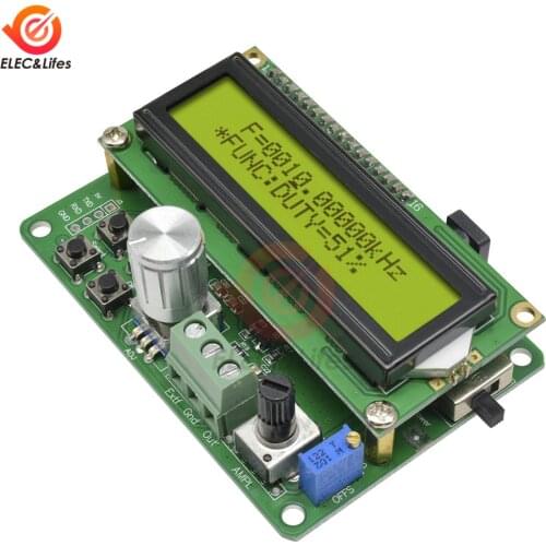 FYE050 DDS Function Signal Generator 50KHz Triangle Sine Square Sawtooth Wave Duty Cycle Adjustable Frequency Generator Module