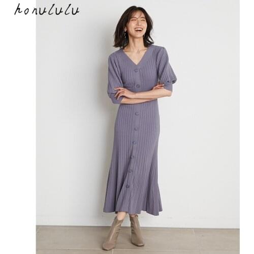 Honululu Fashionable Knitted Dresses