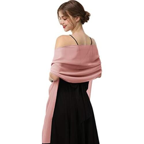 2021 stylish beautiful Muslim wedding veil shawl high quality monochrome ethnic pearl chiffon bubble scarf Malaysian women veil