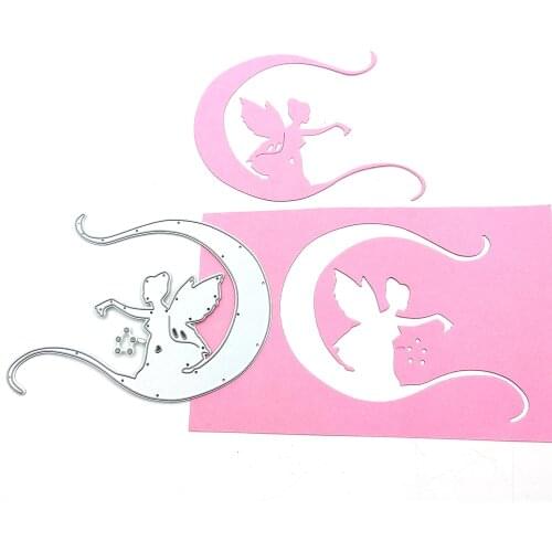 Julyarts Fairy Metal Cutting Dies 2021 Stencils For Diy Scrapbooking Photo Album Card Making Stencils