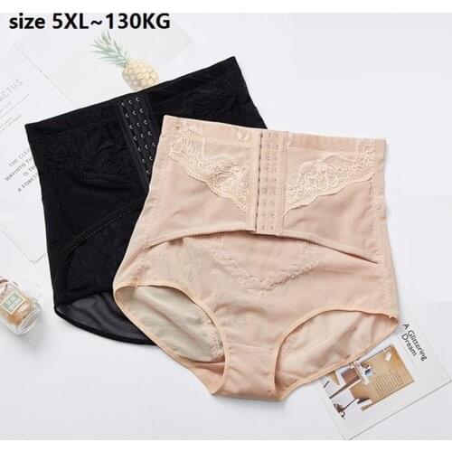 Size 5XL 130KG Women High Waist Trainer Body Shaper Panties Tummy Belly Control Slimming Control Shapewear Girdle Underwear