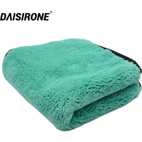 1200GSM Super Thick Plush Microfiber Car Cleaning Cloths Car Care Microfibre Wax Polishing Detailing Towels Soft