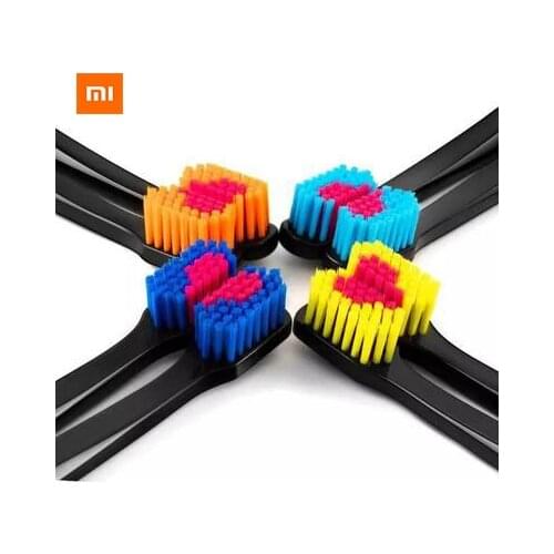 New Xiaomi Mijia Youpin Doctor&Co than heart couple toothbrush toothbrush 2 +1 base set soft hair couple toothbrush