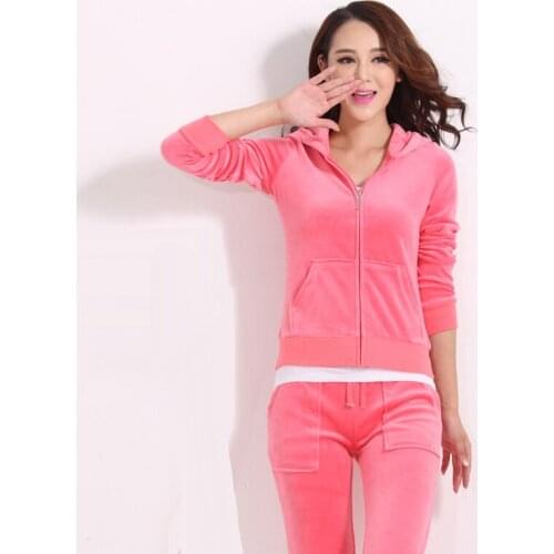 Spring/ Fall Plus Size 2021 New Slim Solid Two Piece Set Sportswear Tracksuit Women hooded Feminino Sweatshirt Set Outfits