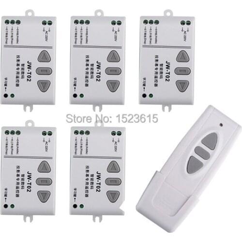New Digital projection screen controller electrical curtain motor wireless remote control switch receiver has a manual function