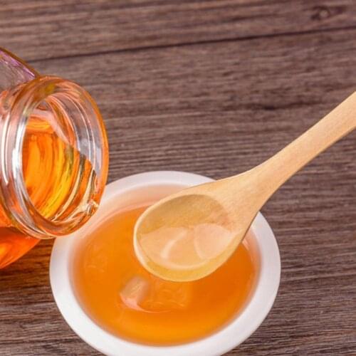 Sell one by one Honey small bamboo spoon 13cm custom unpainted bamboo spoon spoon mini F1X3