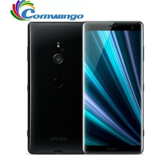 Original without lock Sony Xperia XZ3 H9493/H8416 mobile phone 6.0" 4GB&6GB RAM 64GB ROM Octa Core 19MP NFC 4G LTE Android 2SIM