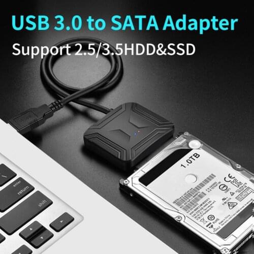 Portable USB 3.0 Mini High Speed Hard Disk Converter Cable Cord for Computer 3.5/2.5 inch hard disk adapter cable sata cable