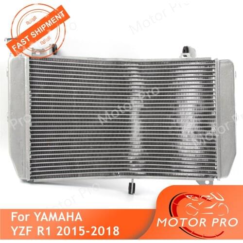 YZF R1 Radiator 2015 2016 2017 2018 Engine Cooling Cooler Motorcycle Water Radiators Replacement For Yamaha YZF-R1 15 16 17 18