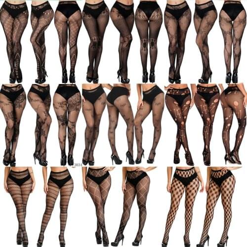 DOIAESKV Women Bodystocking Sexy Lingerie Ladies Erotic Lingerie Sex Body Stockings Of Large Size Tights Plus Size Women Tights