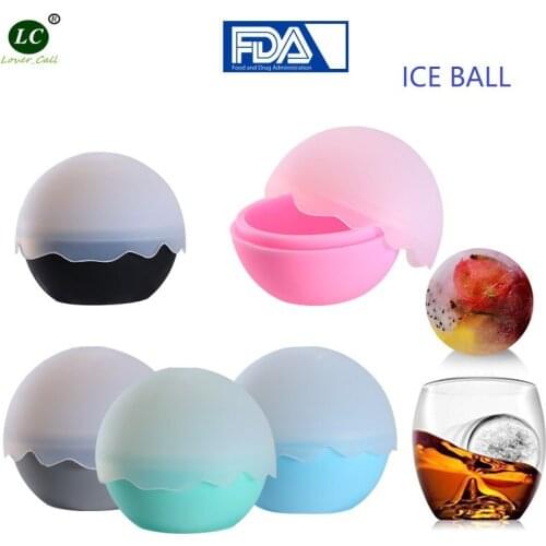 Silicana Ice Ball DIY Large Hockey for Whisky Cocktail Ice Cube Mold Ice Mold