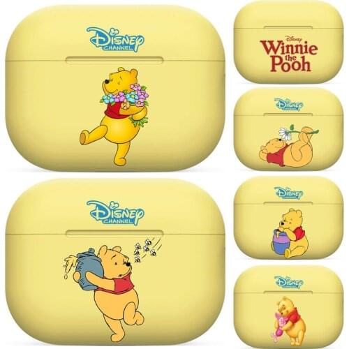 Winnie Silicone Case For AirPods Pro 3 Case Cover Coque Wireless Bluetooth Headphones Cover On AirPods Pro Funda comic