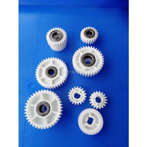 2sets original new AB01-1466 AB01-1490 AB01-1469 AB01-1491 Paper Feed Gear for Ricoh AF1075 1060 2060 2075 1060 2060 7500 8000