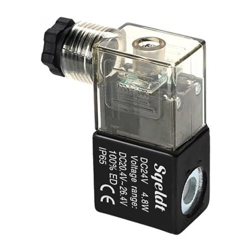 2 position 5 way pneumatic solenoid valve coil 4V210-08 control directional valve air fitting AC220V AC110V DC24V DC12V