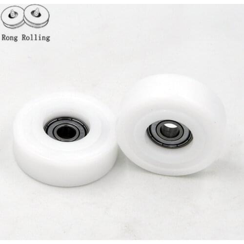 8*48*16 608RS cover material polyurethane POM material pulley/wheel/rollers diameter 48mm,thickness 16mm door and window