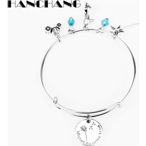 HANCHANG Accessories Once upon a time Jewelry Women Bangles Bracelets Wristbands Bracelet for Female
