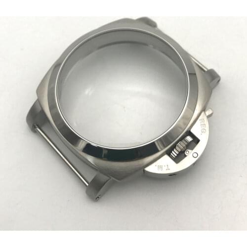 47mm watch case for ETA 6497/6498 ST3620 movement PAM 316l stainless steel case 47-10