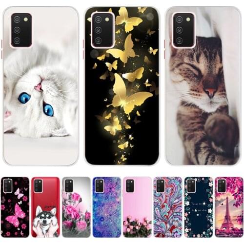 For Samsung Galaxy A03S A02S Phone Case Transparents Soft Silicone Bumper For Samsung Galaxy A02S Samsung A03S A 03 02 S Cover