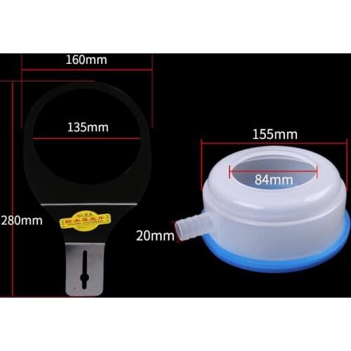 Air Conditioner Parts Middle Size Drill hole waterproof Cover with press plate