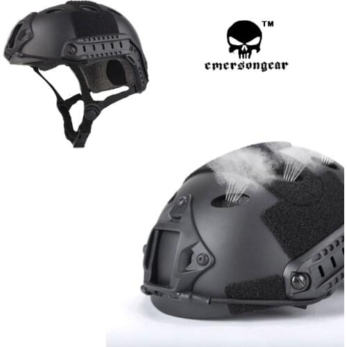 Emerson PJ Army Fan CS Field FAST Helmet Special Forces Paratrooper Helmet Lightweight Fast Tactical Helmet