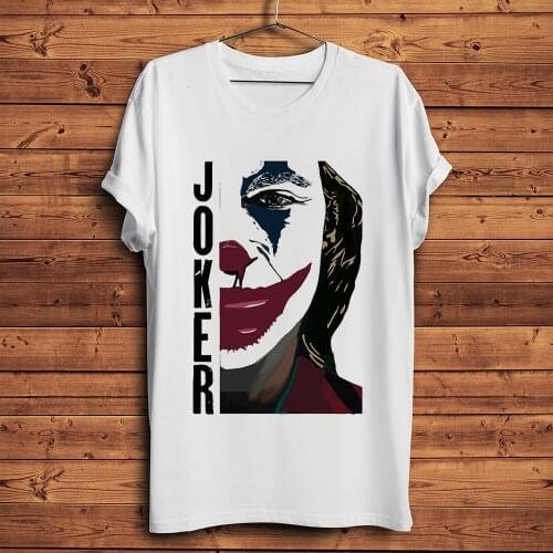 Joker 2019 Joaquin Phoenix funny t-shirt men summer new white casual homme TShirt unisex streetwear t shirt