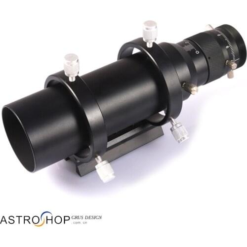 HERCULES Focuser Guide Scope Finderscope 50mm CCD Imaging with Bracket for 1.25inch Telescope 50200