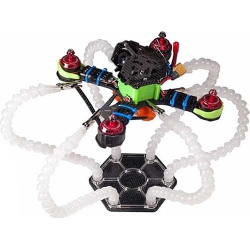 RC Drone Repair Tool Helping Hands Third Hand Soldering Tool 6 Flexible Arms With Swiveling Alligator Clip for Iron Board