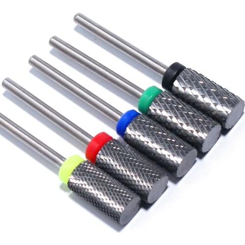 Tungsten Carbide Nail Drill Bits Milling Cutter Electric Rotary Nail Files Pedicure Manicure Cuticle Clean Nail Art Equipment