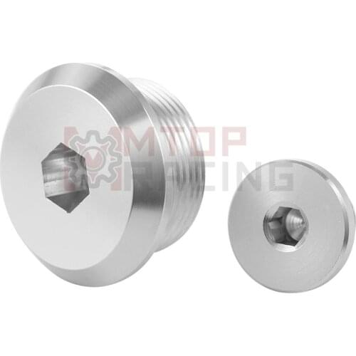 Pair 30mm 14mm Engine Cover Caps For Honda XR125 XL700V XL650 XL125 VT600 VT125 NV750 NV600 NV400 NT700 Crankcase Screw Cap