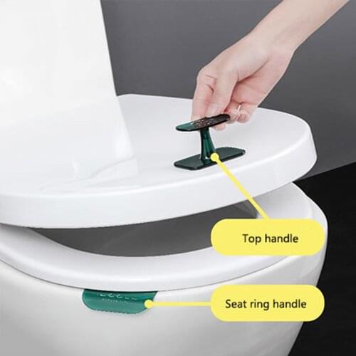 2021 Hot Selling Nordic Toilet Seat Holder Lift Tools Bathroom Accessories Toilet Cover Lifter Toilet Seat Handle Lid Seat Cover