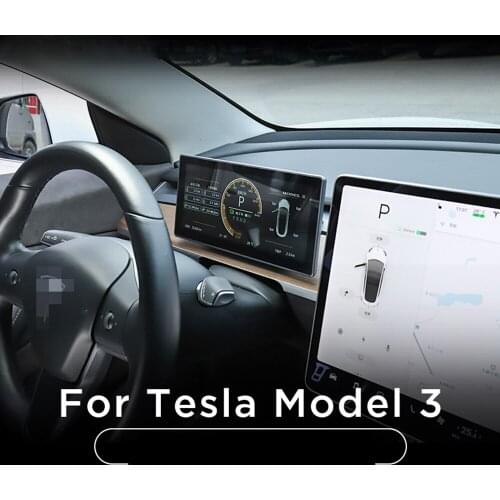 Newest HUD Heads Instrument Dashboard for Tesla Model 3 /Y Display Performance Digital Panel LCD Best OEM Style