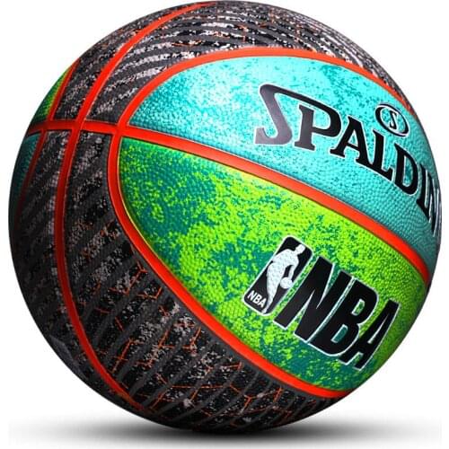 New Spalding Basketball 7th Student Kids Indoor Outdoor Nba Wear-resistant Competition Basketball Equipment Basket ball