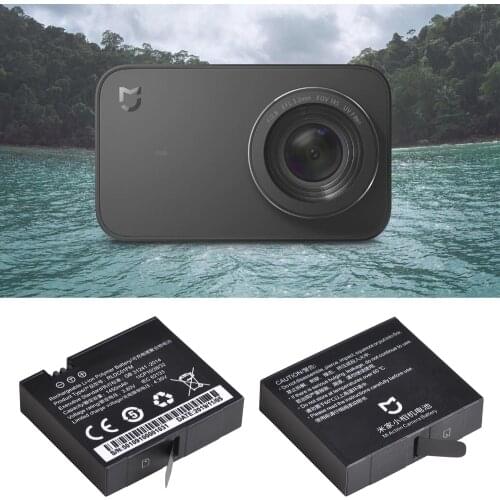 1Pc 3.80V 1450mAh Original Mijia 4k Battery for Xiao mi Mi Jia Action Mini Camera Battery