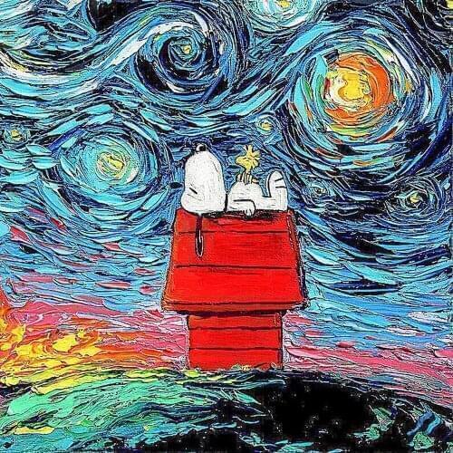 Full Diamond Embroidery Cartoon Oil Painting lovely dog Diamond Cross Stitch Crystal Set home Decorative Gift Diy Round Diamond