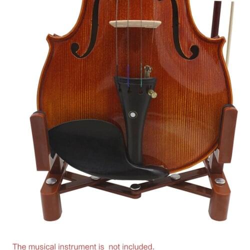 Adjustable Stand Holder for Full Size 4/4 3/4 1/2 1/4 Violin Part Accessory Plastic Foldable Extended Portable Sponge Pad