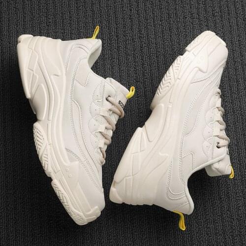 Men Casual Shoes Reflective Light Old Daddy Sneakers Man Height Increased High Heel Outdoor Walk Footwear Mens Zapatos Casuales