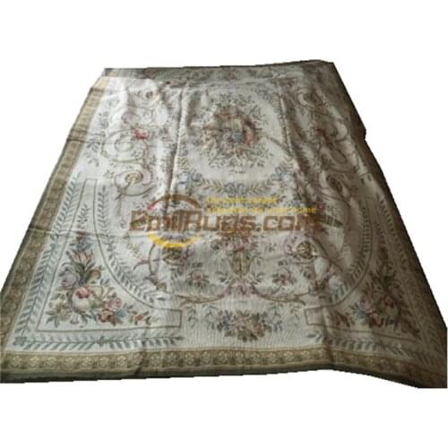 Large thick rugs aubusson needlepoint carpet baby carpets play wool carpet french wool large carpet
