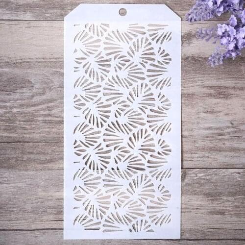 12*24 cm DIY Craft Tropical Leaf Stencil for Painting Scrapbooking Stamping Stamps Album Decorative Embossing Paper Cards