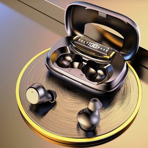 T9 TWS Bluetooth Earphones Stereo In Ear True Wireless Headphones LED Display High Capacity Waterproof Sport Headset Earbuds