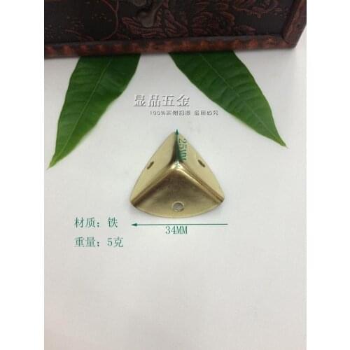 25*25*34mm Album Corner Notebook corners Pressure angle Book corner Fillet Hardware Accessories Bags Horn wholesale