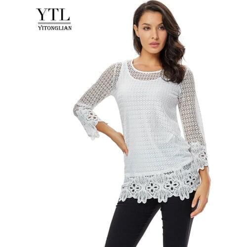 Yitonglian Women's Transparent Shirts