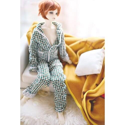 G10-252 1/4 1/3 Uncle SSDF POPO68 SD BJD MSD doll baby clothes colorful home Doll pajamas 2pcs/set