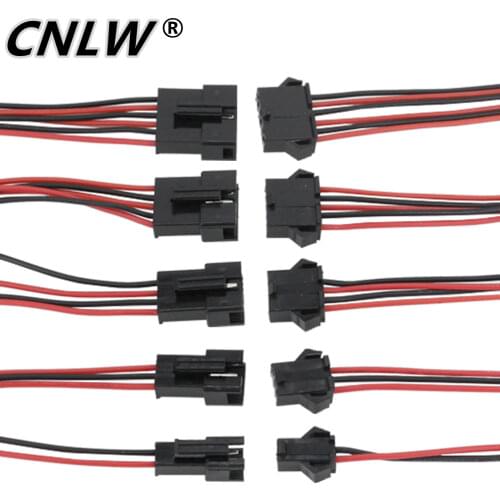 SM2.54 series 2 Pin~6 Pin connector wiring harness 15CM long connector 2.54mm male and female housing