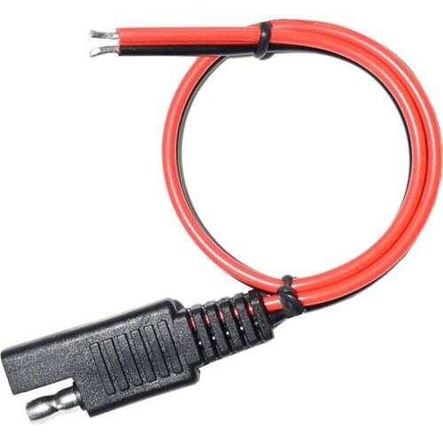 1PCS SAE Power Automotive Extension Cable 18AWG 30CM 2 Pin with SAE Connector Cable Quick Disconnect Extension Cable