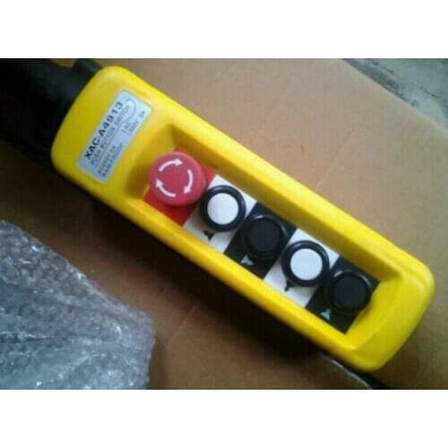 XAC-4913 2Speed Operators Hoist Crane 4 Pushbutton Pendant Control Station