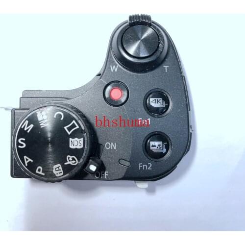 92%NEW For Panasonic FZ80 FZ85 Top Cover Power Switch Shutter Release Zoom Button Mode Dial Camera Repair Spare Part Unit