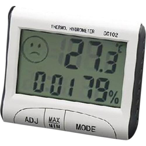 Mini LCD Digital Thermometer Hygrometer Thermostat Indoor Convenient Temperature Sensor Humidity Meter Gauge Instruments Probe