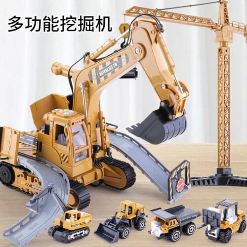 Children Toy Cars Educational High Quality Large Toy Cars Set Boy Learning Model Kids Birthday Gift Juguetes Toys BC50QC