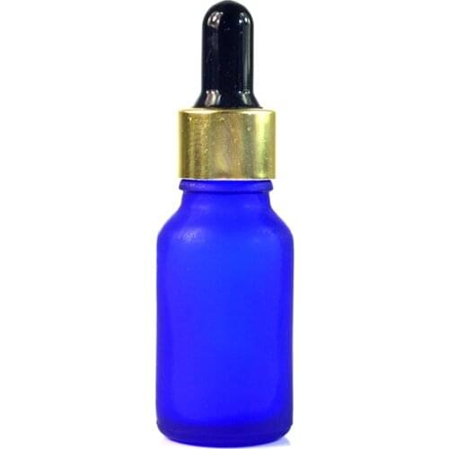 Electronic Cigarette Liquid Bottles Essential Oil Blue Glass Bottles 10ml Small Empty Cosmetics Olive Oil Glass Bottle E Liquid