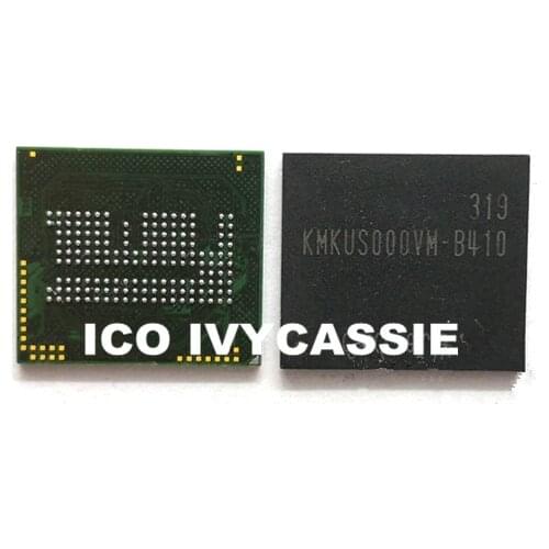 KMKUS000VM-B410 eMMC 8GB BGA162 Nand Flash Memory IC BGA chip emcp 64+8GB